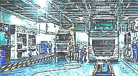 Обслуживание грузового транспорта (рисунок)